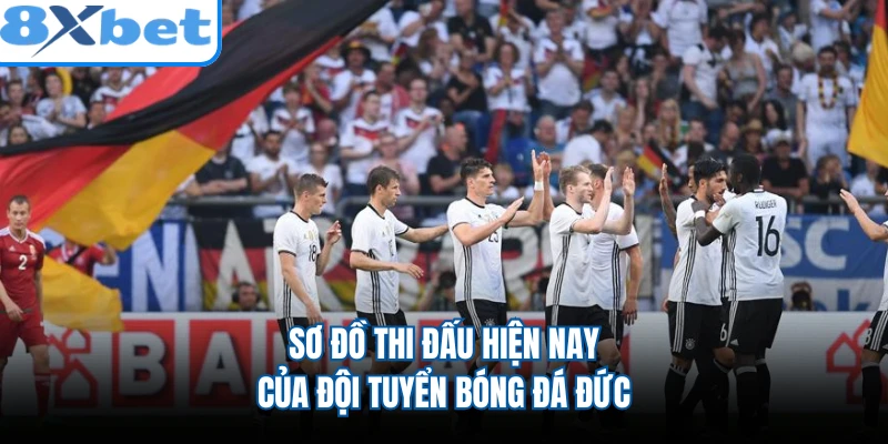 Sơ đồ thi đấu hiện nay của đội tuyển bóng đá Đức